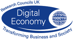 RCUK Digital Economy Logo